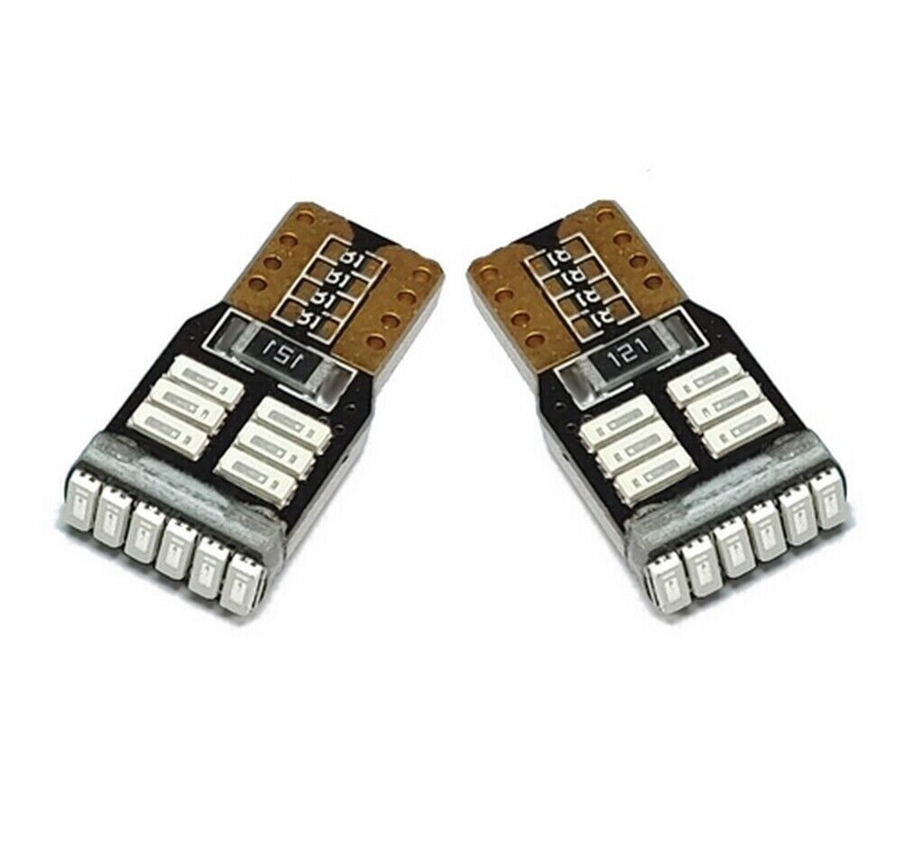 2 Front + 2 Rear Camaro side marker led 194 light bulbs Super Bright 3014 Series