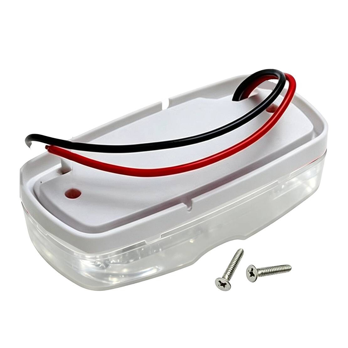 HOT Set of 2 Side Marker Lights with Screws fit for Tractor Clear Professional