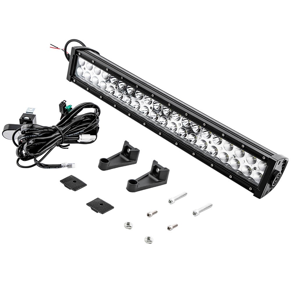 Alumium LED light Bar wire kit For Ford F-150 Pickup 4/2WD 10-60VDC COMBO 120W