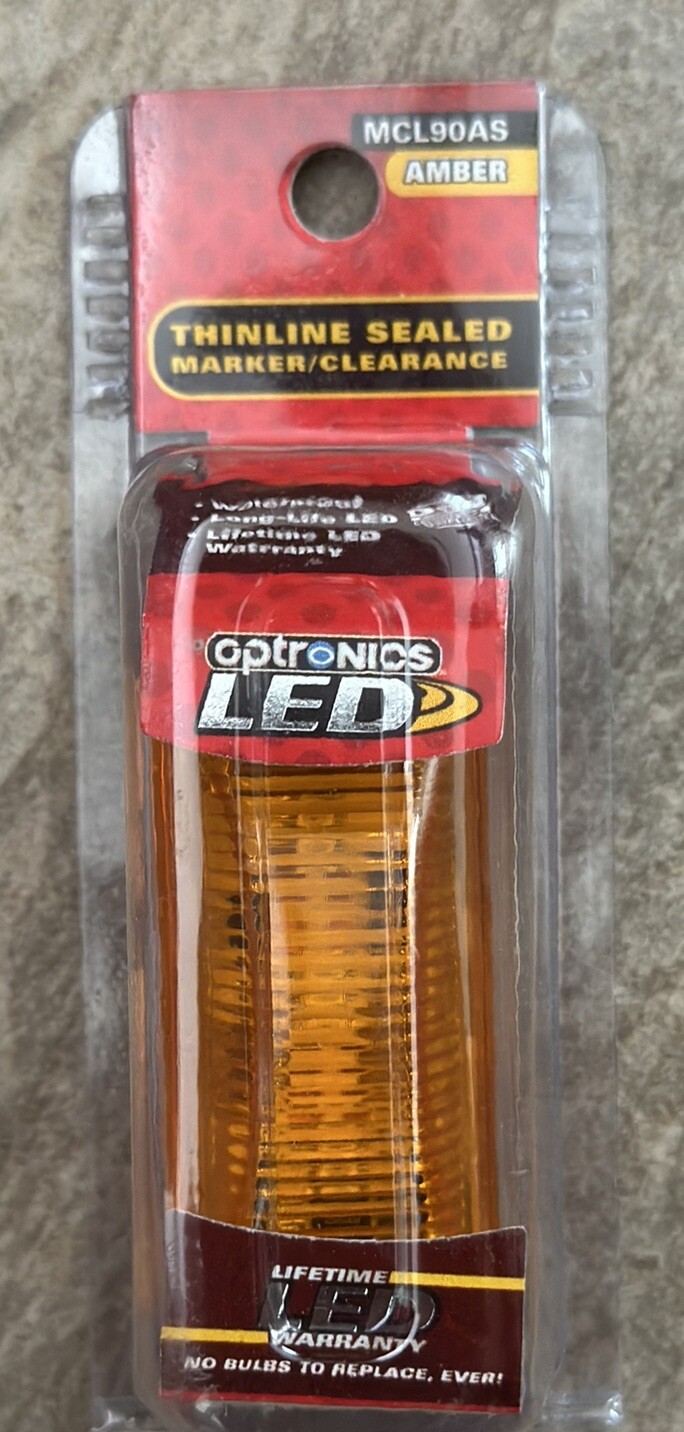Optronics LED MCL90AS Amber – Lifetime Warranty no Bulbs To change NEW