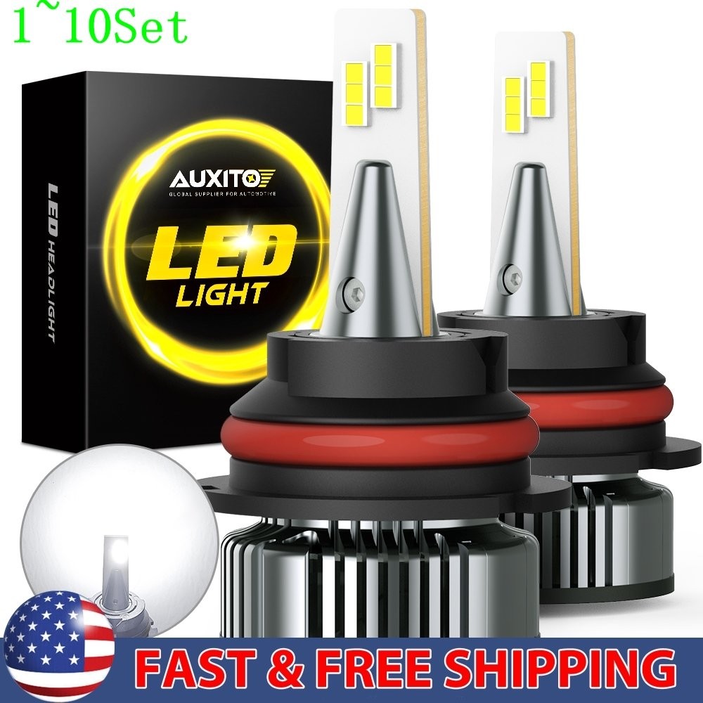 LED Headlight 9007 Beam Hi/Low 16000LM Bulb Super Bright White Lamps 1-10Set