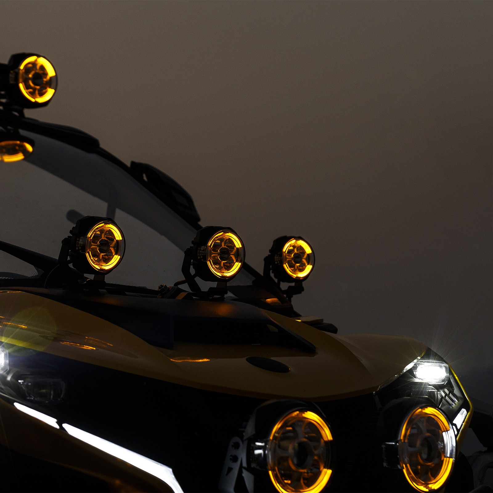 3.5/5“/7″ Round LED Driving Work Lights Ditch Spot Flood Pods Head Lamp & Cover