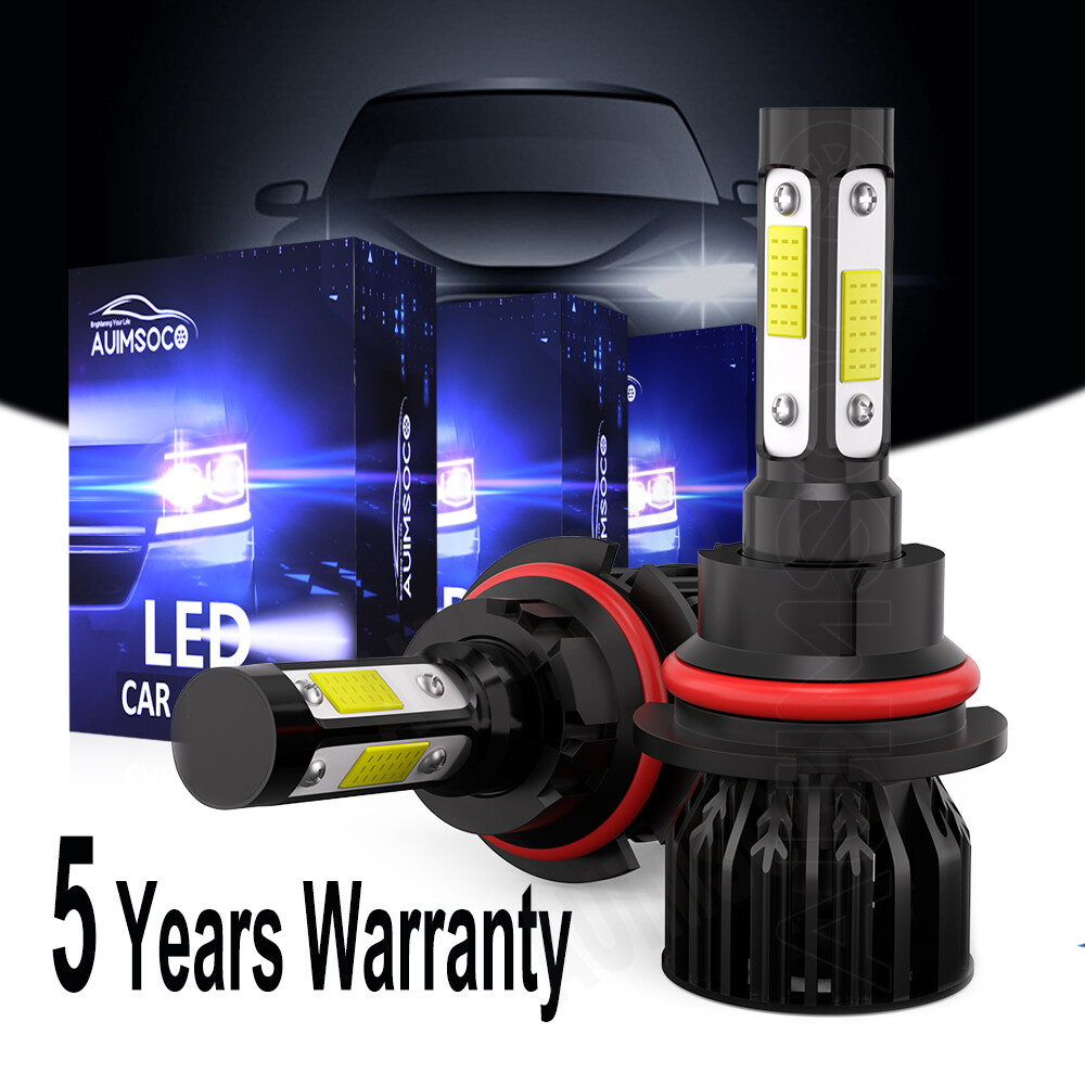 9007 HB5 LED Headlight Super Bright Bulbs Kit HIGH/LOW Beam 8000K White 330000lm