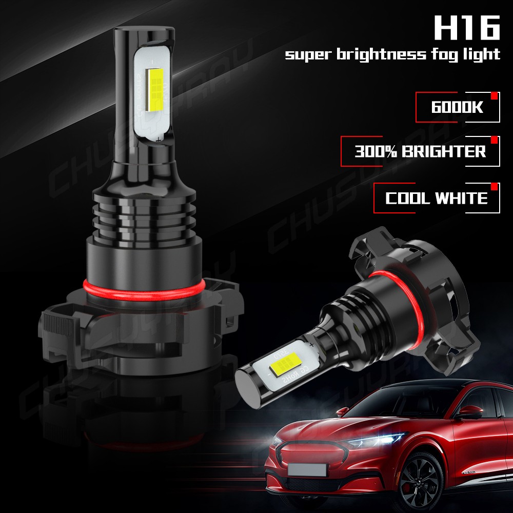 H7+H11+5202 LED Headlights Hi/Lo+Fog Lights Bulbs White For GMC Acadia 2007-2012