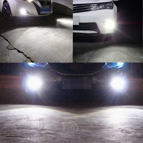 For Hyundai Santa Fe 2007-2012 881 LED Fog Light Bulbs DRL Driving Lamps White