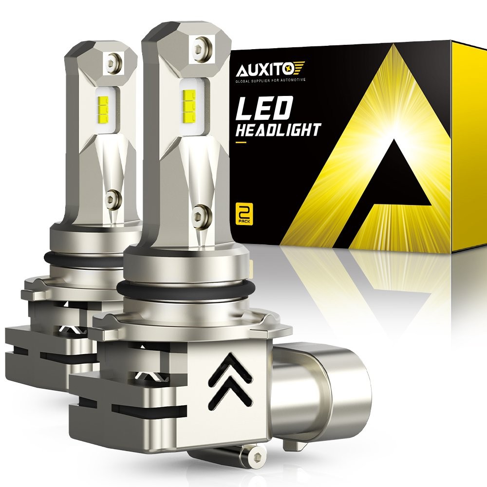 9005+9006 Combo LED Headlight 100W 60000LM High/Low Beam 6000K White 4 Bulbs Kit