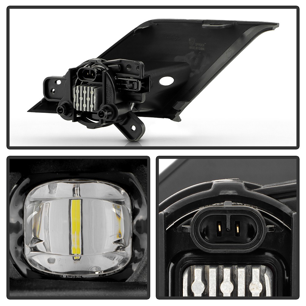 For 2025-2026 Chevy Suburban|Tahoe LED Bumper Fog Lights Driving Lamps w/Switch