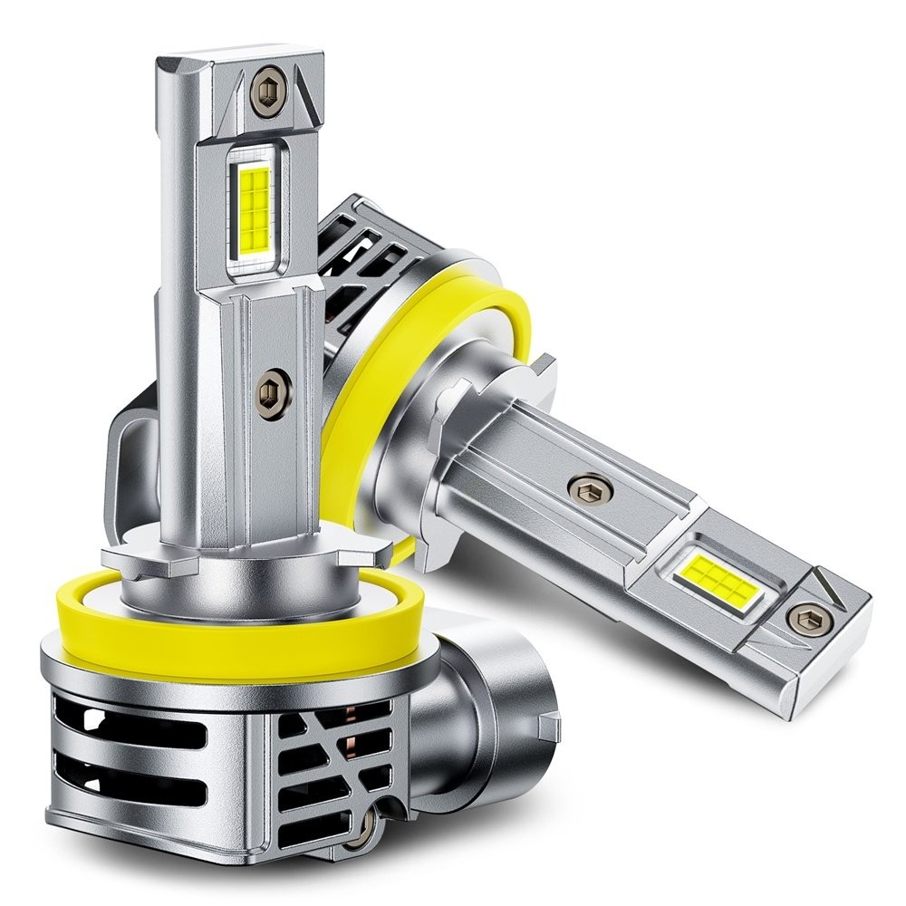 AUXITO H11 H8 LED Headlight Bulbs High Low Beam 6000K White Super Bright 2-20X