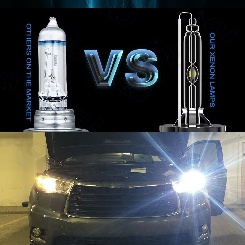 For Nissan Maxima 2002-2014 HID Headlight Hi/Lo Beam Light Bulbs-Kit 6000K White