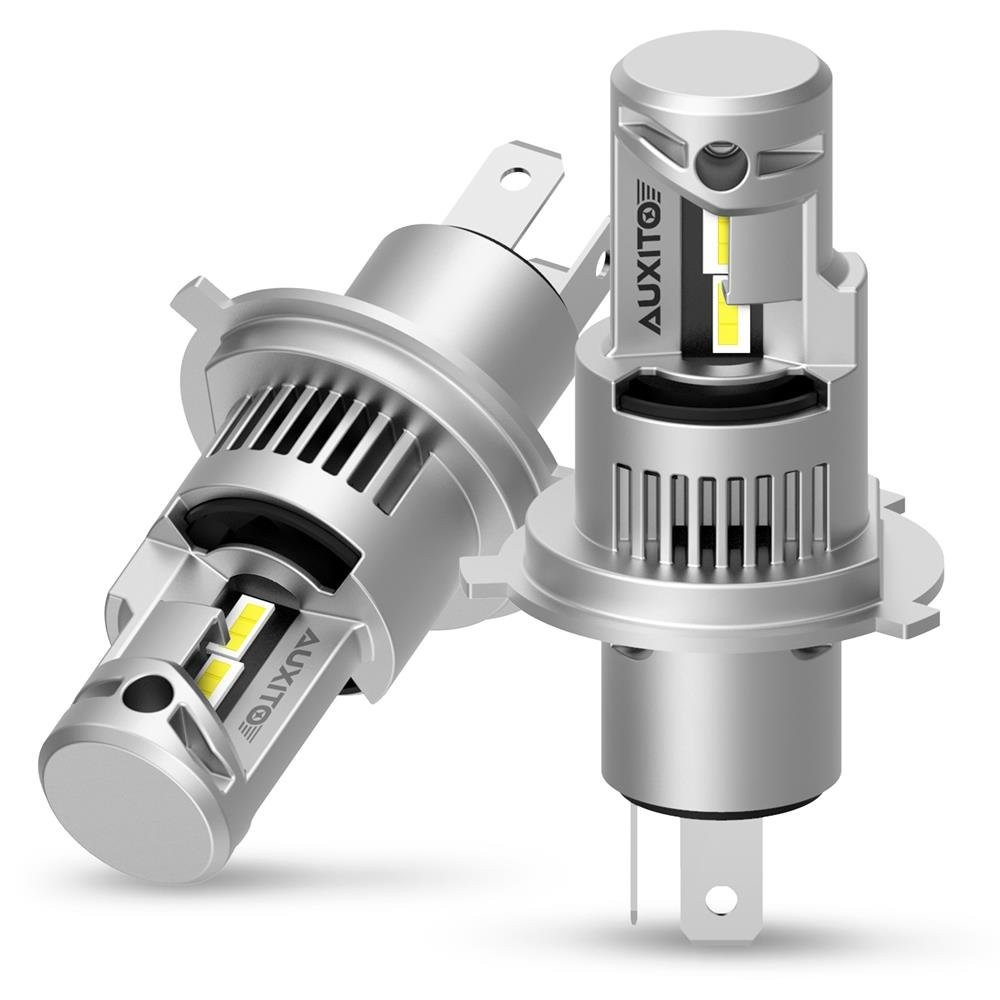 Pair 9003 H4 LED Headlight Kit High Low Dual Beam 6000K Super White Light Bulbs