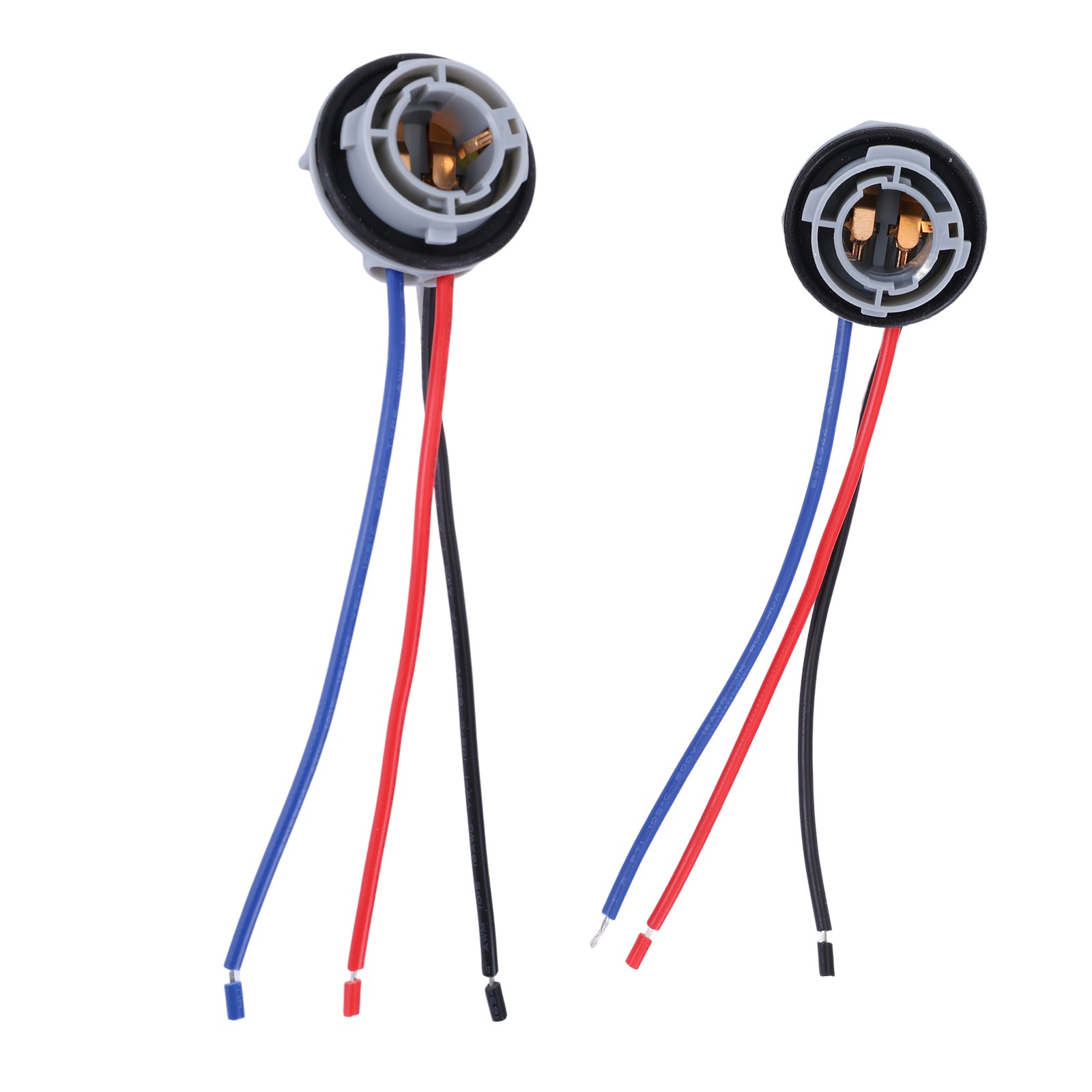 2x for 1157 1154 1016 1034 1053 1076 1130 LED Tail Light Bulb Socket Harnesses