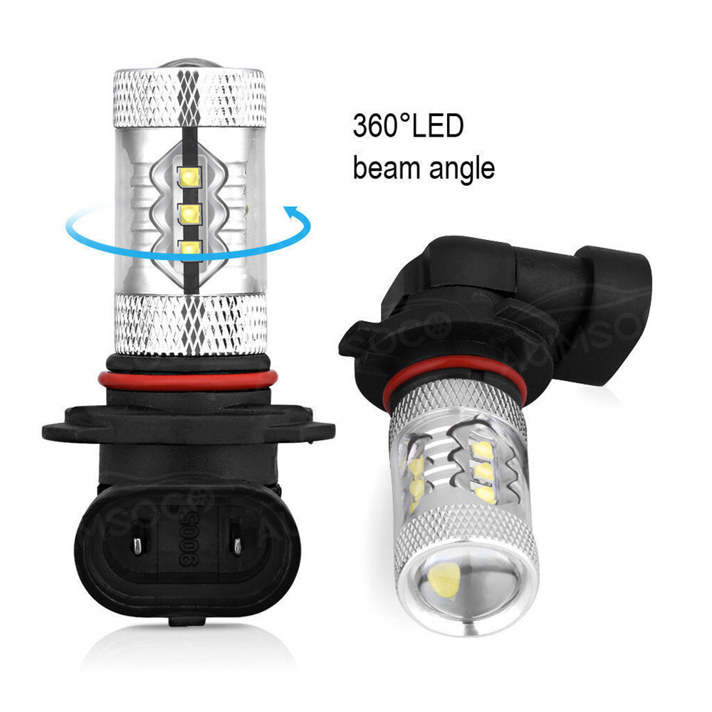 For Ford F-450 Super Duty 2005-2021 2/4-Door LED Headlight 4x Bulbs 24000LM 60W