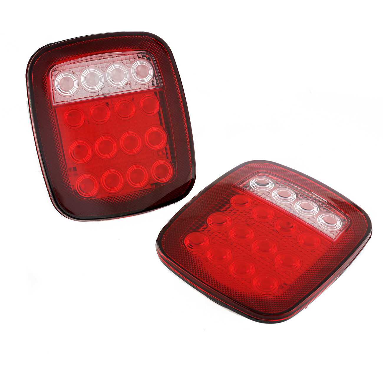Pair for Peterbilt LED Stop Tail Brake Turn Lights Replaces 16-06292 + 16-06291