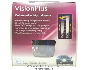 NEW Philips BC9734 9004 Vision Plus 2-Pack 9004VPS2