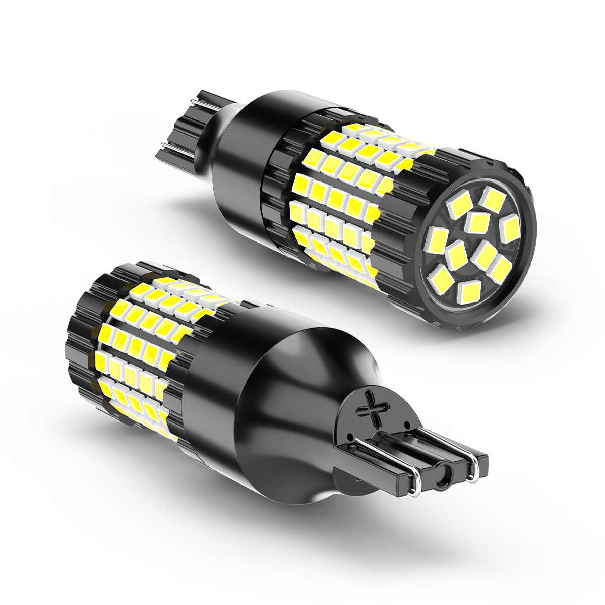 2x CHUSYYRAY 921 912 LED Reverse Back up Light Bulb 2400LM 6000K Super White T15
