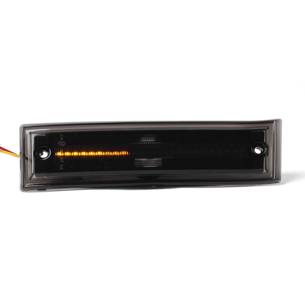 Smoke Lens Amber LED Side Marker Light for 1981-1991 Chevy GMC C/K R/V Truck SUV