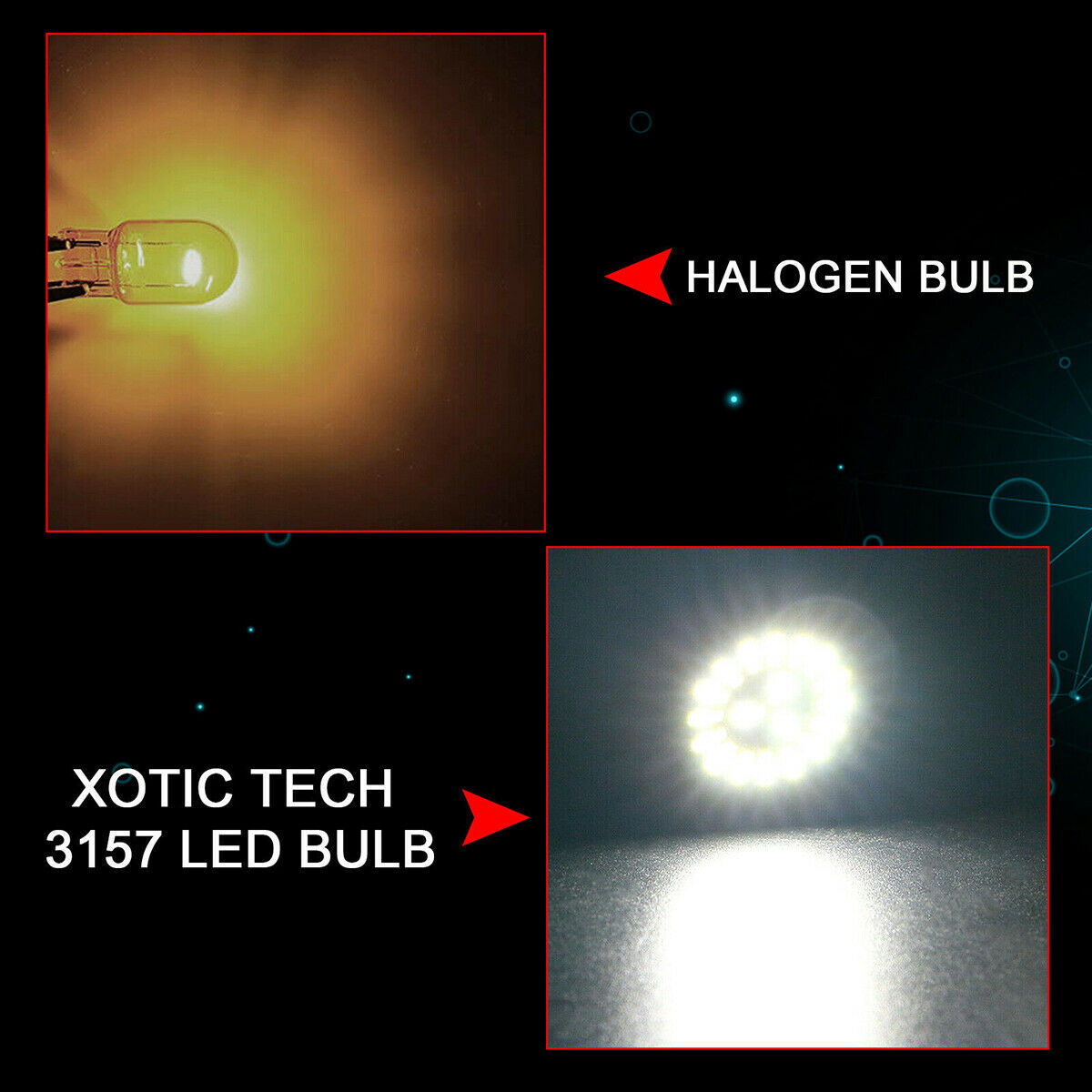 2 Super Brite LED bulbs for Honda motorcycle bulb turn marker rear 34351-657-921