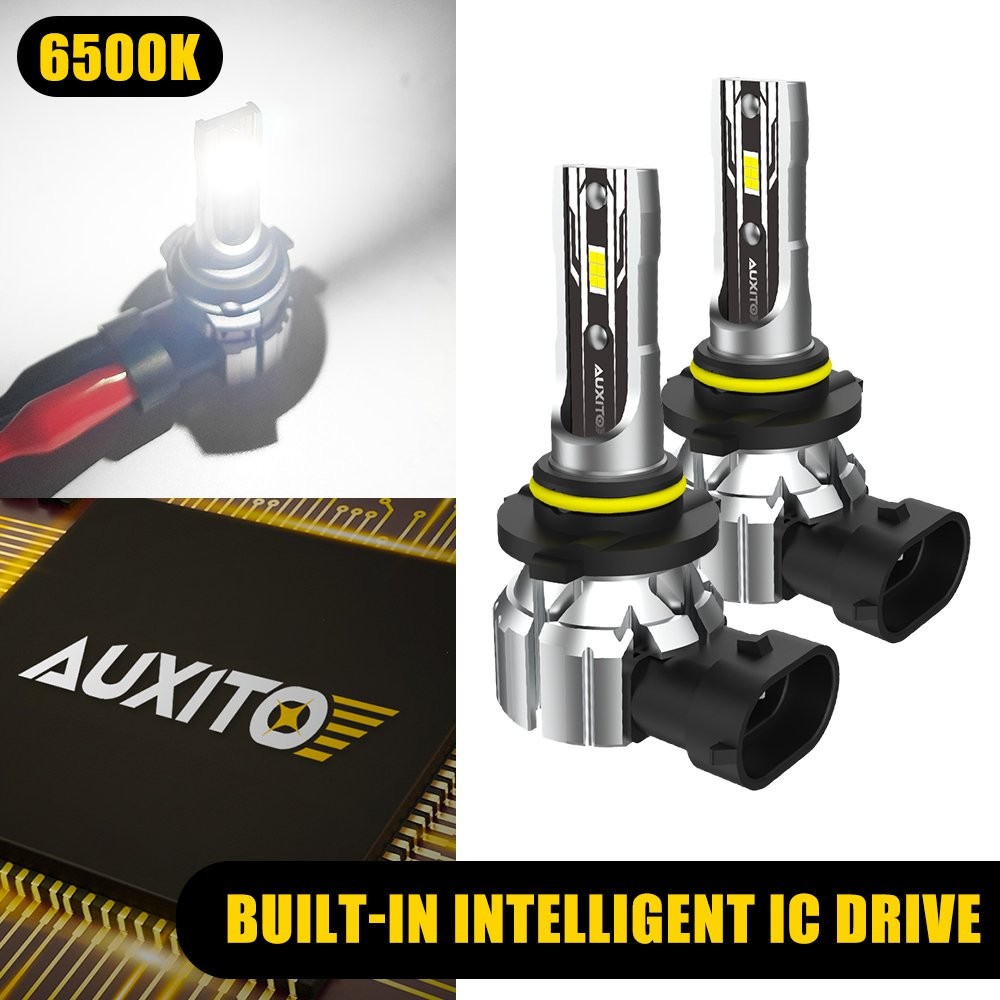 AUXITO 9006 LED Headlight Bulb Kit Low Beam 80000LM Bright 6000K White 1-6 SET
