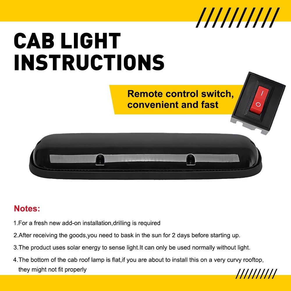 White LED Cab Roof Marker Top lights For Chevrolet Silverado 1500 2500 3500 GMC