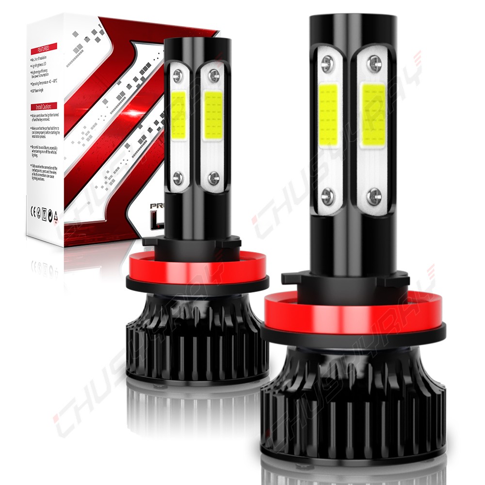 For GMC Canyon 2015-2022 6x 8000K LED Headlight Hi/Lo Beam + Fog Light Bulbs Kit