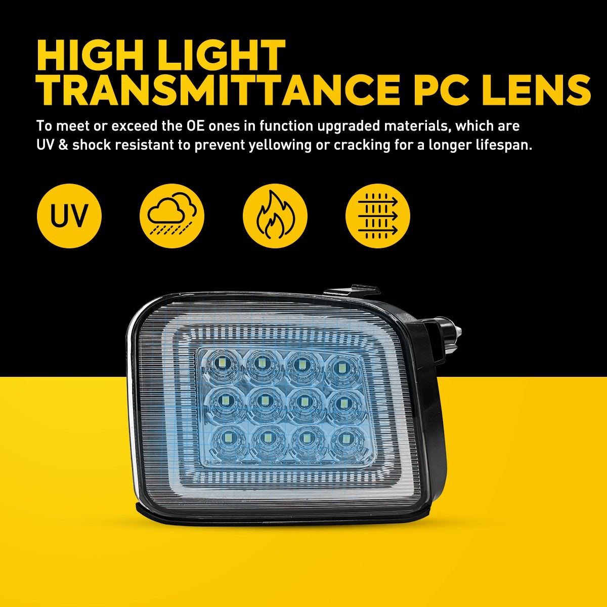 2-20x DRL Turn Signal LED Lights Replacement For 2015-2021 Subaru WRX /STI Clear