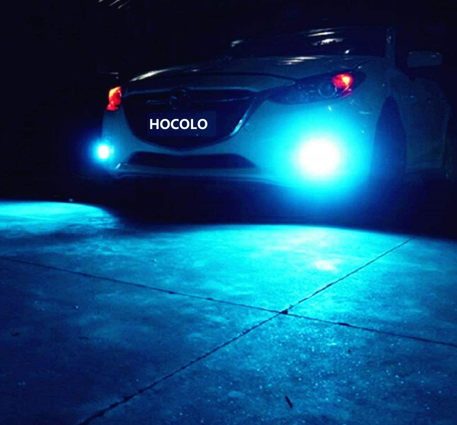 2x 9005 HB3 8000K Ice Blue 100W LED Headlights Bulbs Kit Fog Light DRL Lamps
