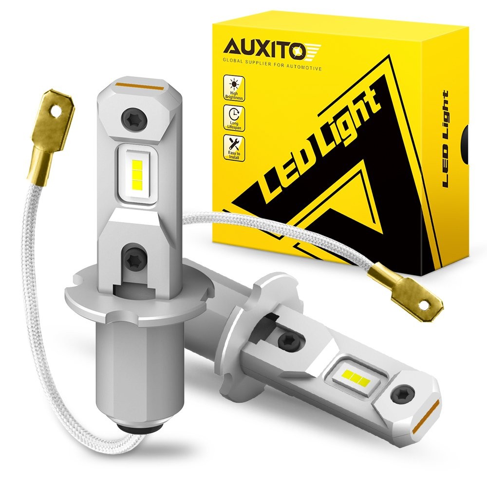AUXITO Light H3 Fog Bulbs White 6500K Xenon kit LED Conversion New Version EOOH
