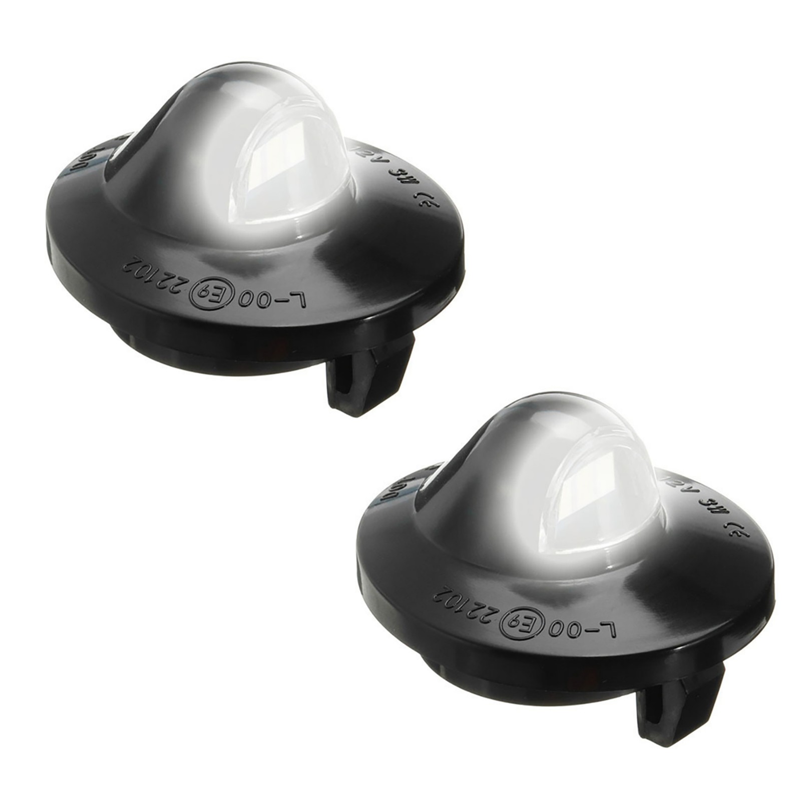 2x License Plate Light Tag Lamp IP68 Full Waterproof Replacement for Ford F250