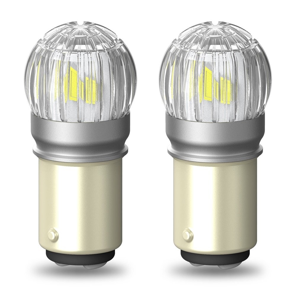 AUXITO BAY15D 1016 LED White 1157 Reverse Backup Turn Light Signal Light Bulbs