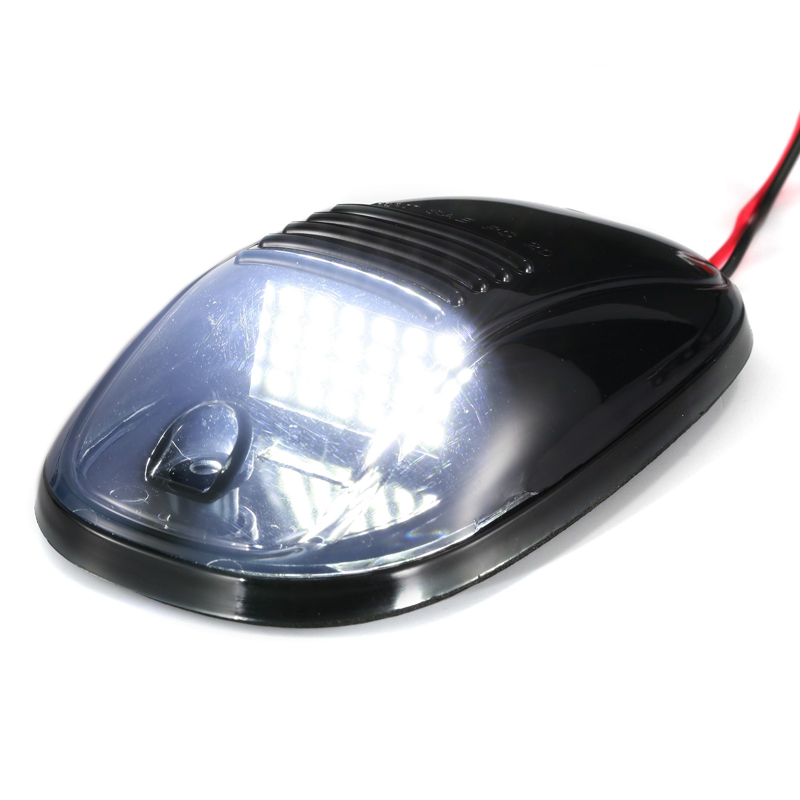 For Peterbilt Kenworth Freightliner White LED Cab Roof Marker Lights Indicator