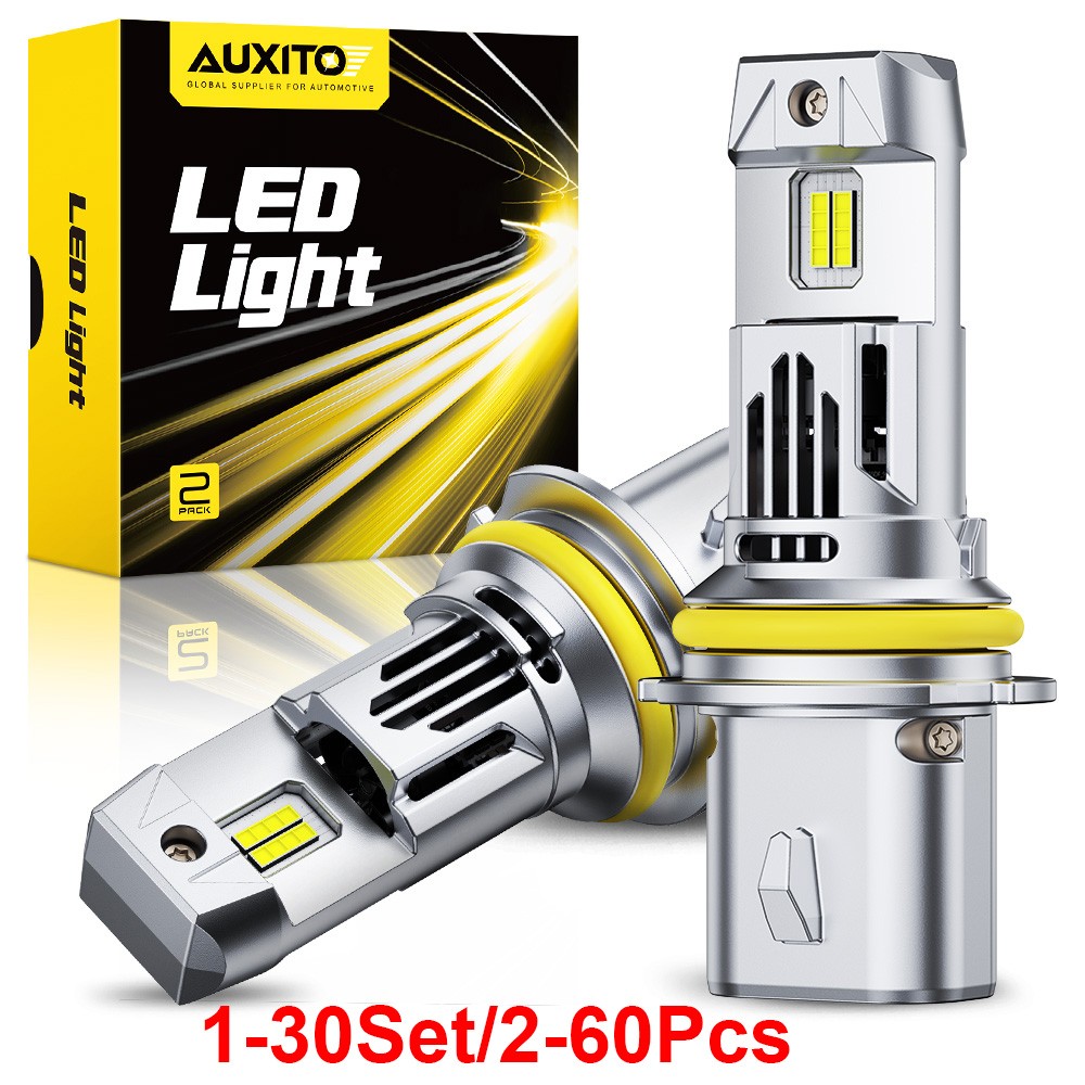 2-60X AUXITO HB5 9007 LED Headlight Bulbs High Low Beam 6500K Super Bright White