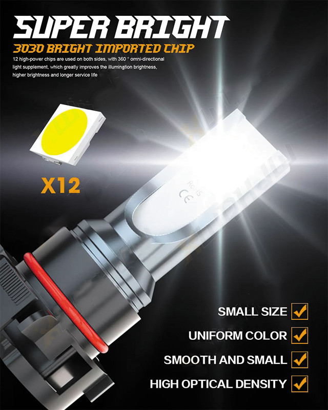 12000K LED Headlight&Fog Light Bulbs Kit For Chevy Silverado 1500 2500 2007-2015
