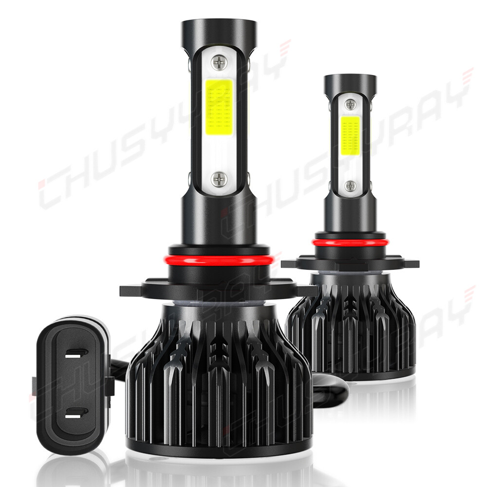 9012/HIR2 H16/5202 LED Headlight Fog Light Kit Bulbs White 6000K Plug&Play 4Pack