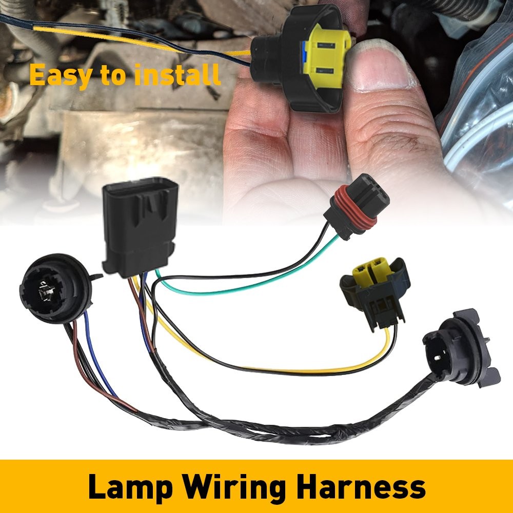 25962806 Headlight Harness Wiring 2007-13 Fit Chevrolet 1500 Silverado 2500 3500
