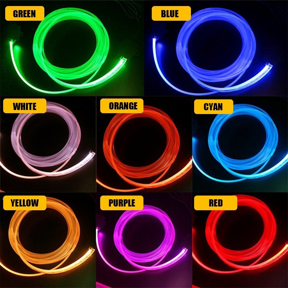 APP Control LED Light Atmosphere Ambient Light Car Inside Accessories 5M 1-10Set
