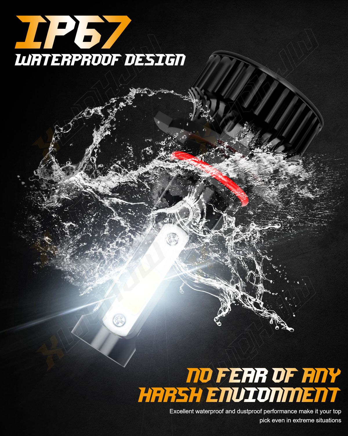 9005 HB3 LED Headlight Bulbs High Beam 360 Degrees for Ford Explorer 2012-2019