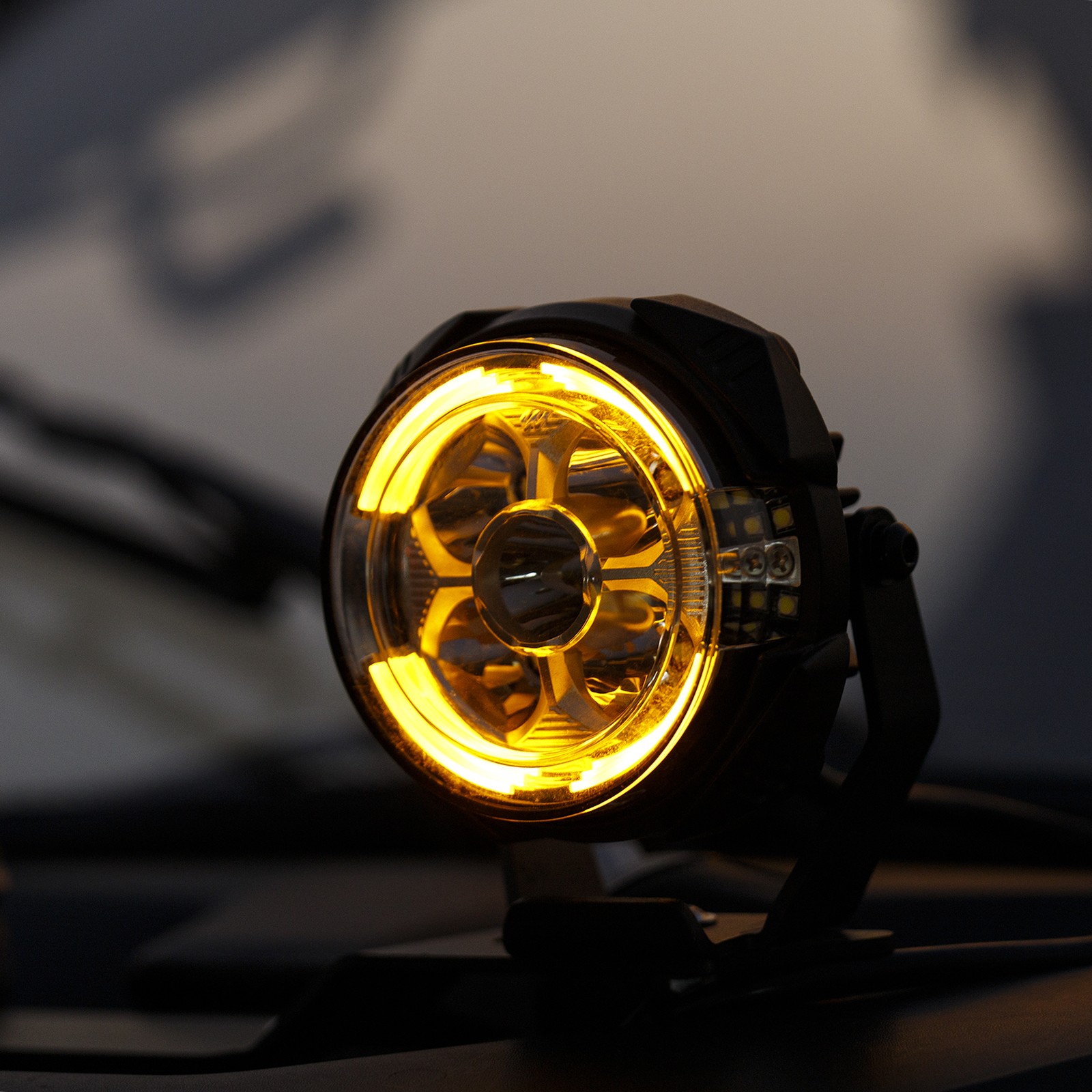 3.5/5“/7″ Round LED Driving Work Lights Ditch Spot Flood Pods Head Lamp & Cover