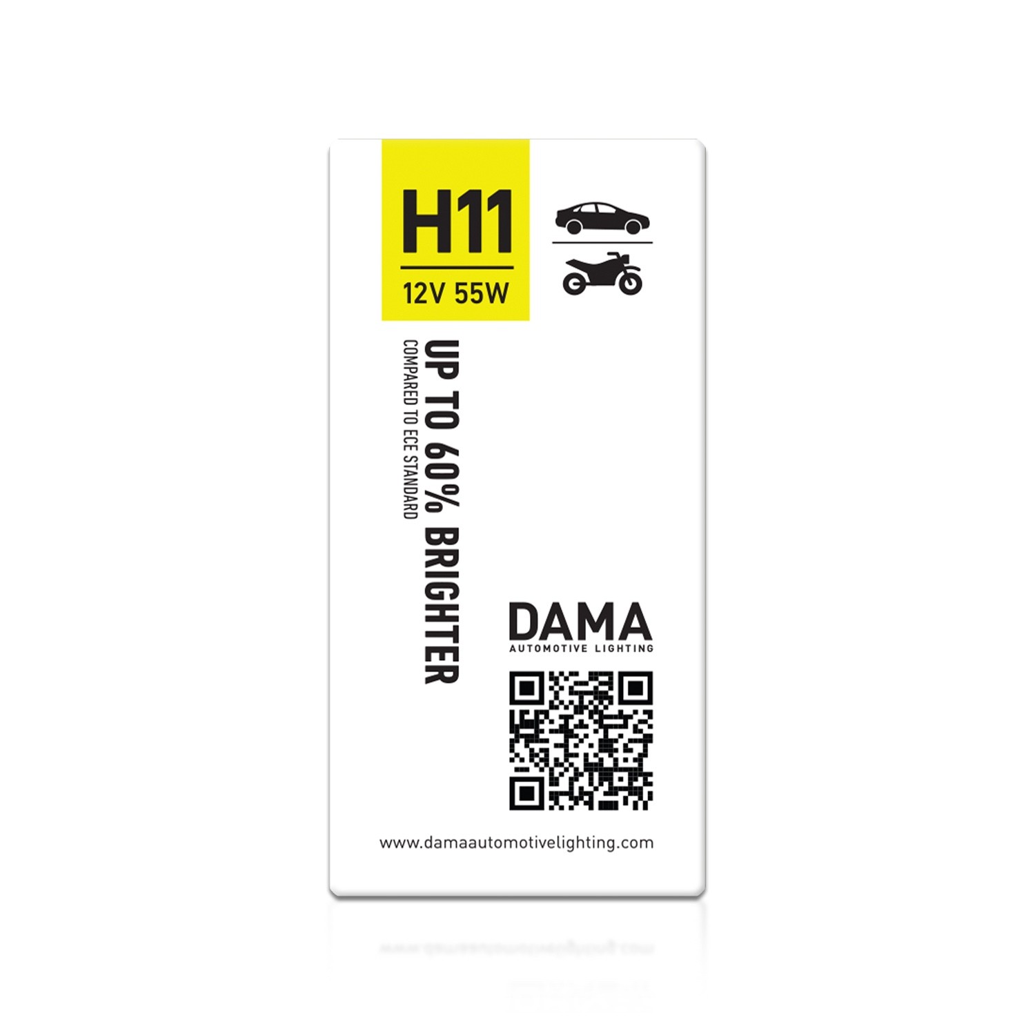 H11 Halogen Headlight Bulbs Low Beam Fog Light Replacement Pair 55W 12V DOT 2X