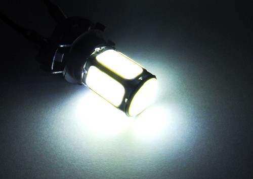 Pair Xenon White H16 5202 9009 PSX24W COB LED Fit DRL Fog Driving Light Bulbs