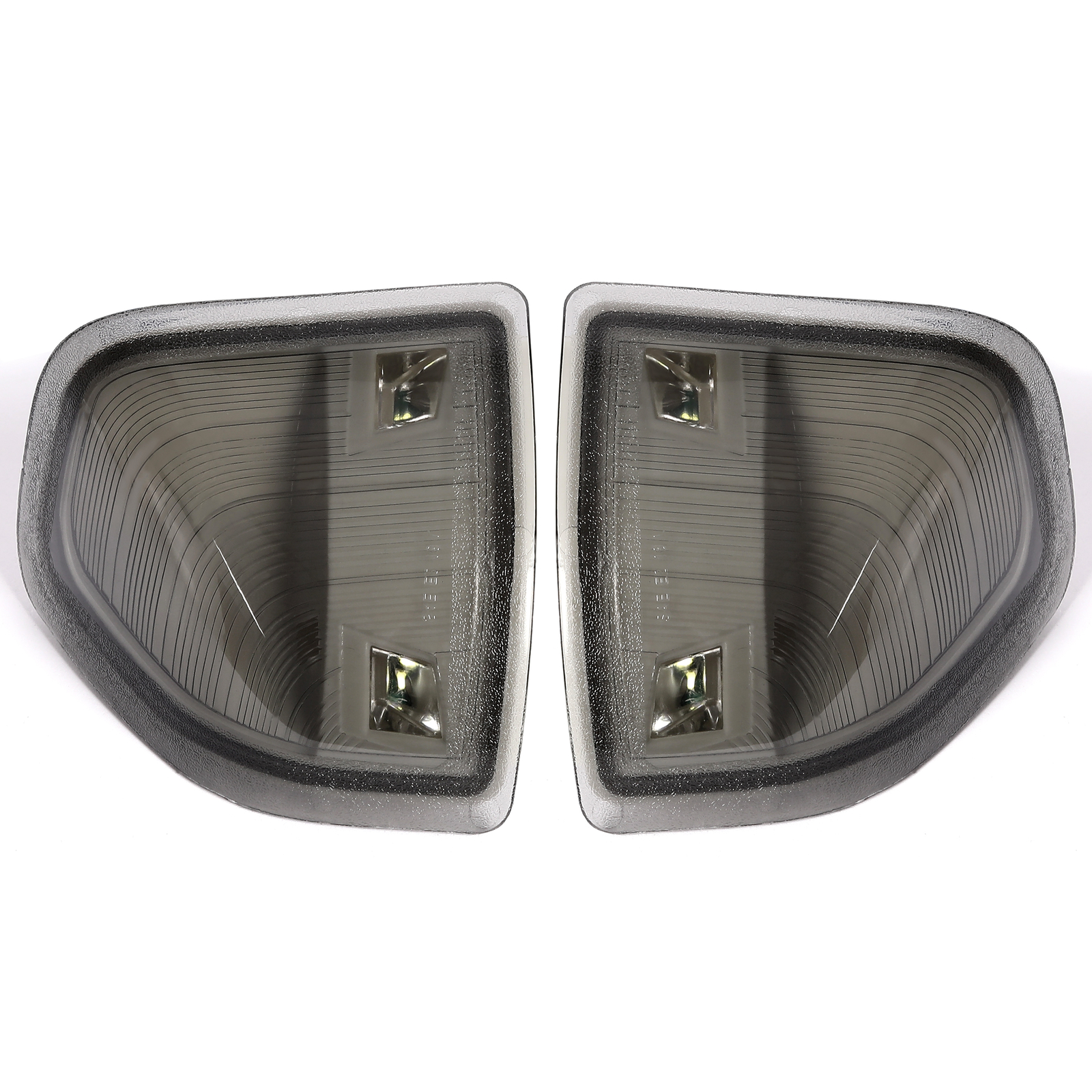 Smoke Lens Amber LED Side Mirror Turn Signal Lights For Dodge Ram 1500 2500 3500