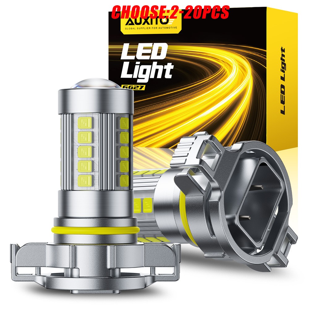 H16 5202 LED Headlight Bulbs 6000K White Super Bright Fog Light Bulb Kit 2-20X