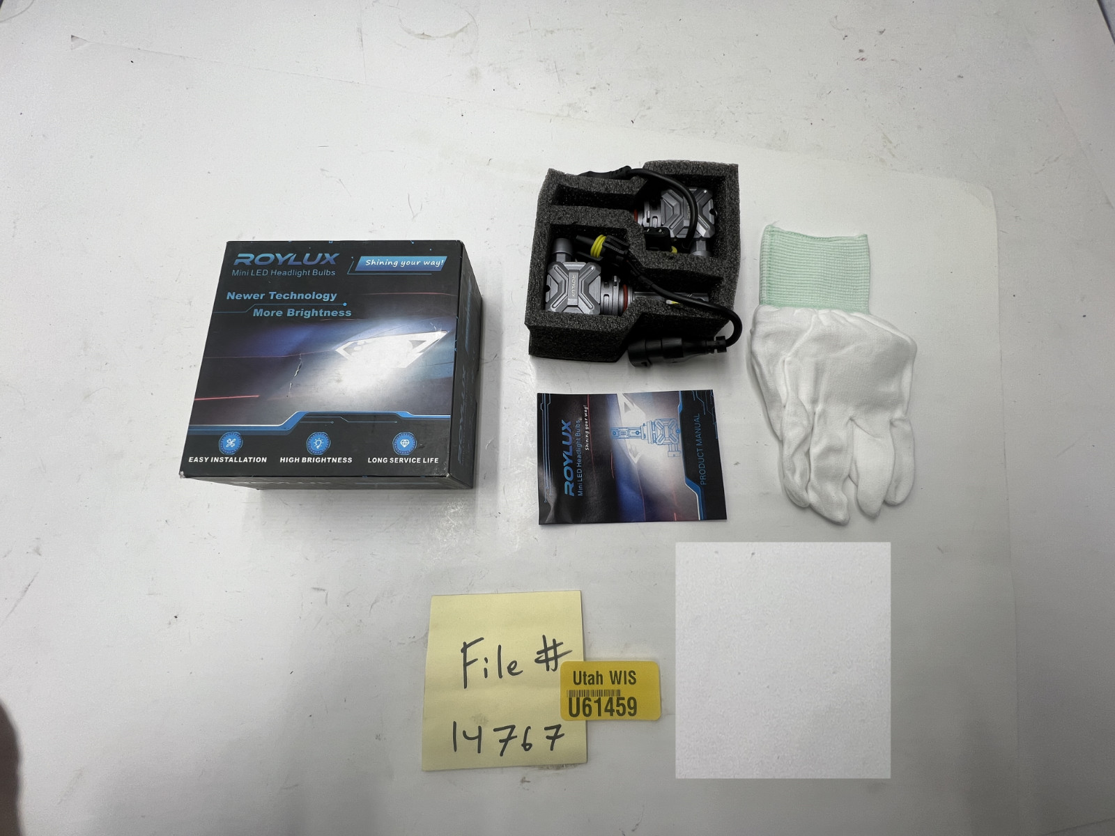 ROYLUX 9005 HB3 LED Bulb, 16000LM 400% Brightness Super Bright Fog Light
