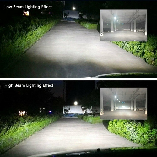 Quayub H4 9003 Headlights LED Bulb Conversion Kit 7000LM Super Bright Cold White