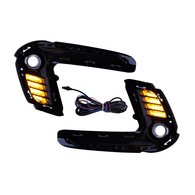 Fit 2016-2018 Hyundai Elantra LED Daytime Running DRL Lamp Turn Signal Fog Light