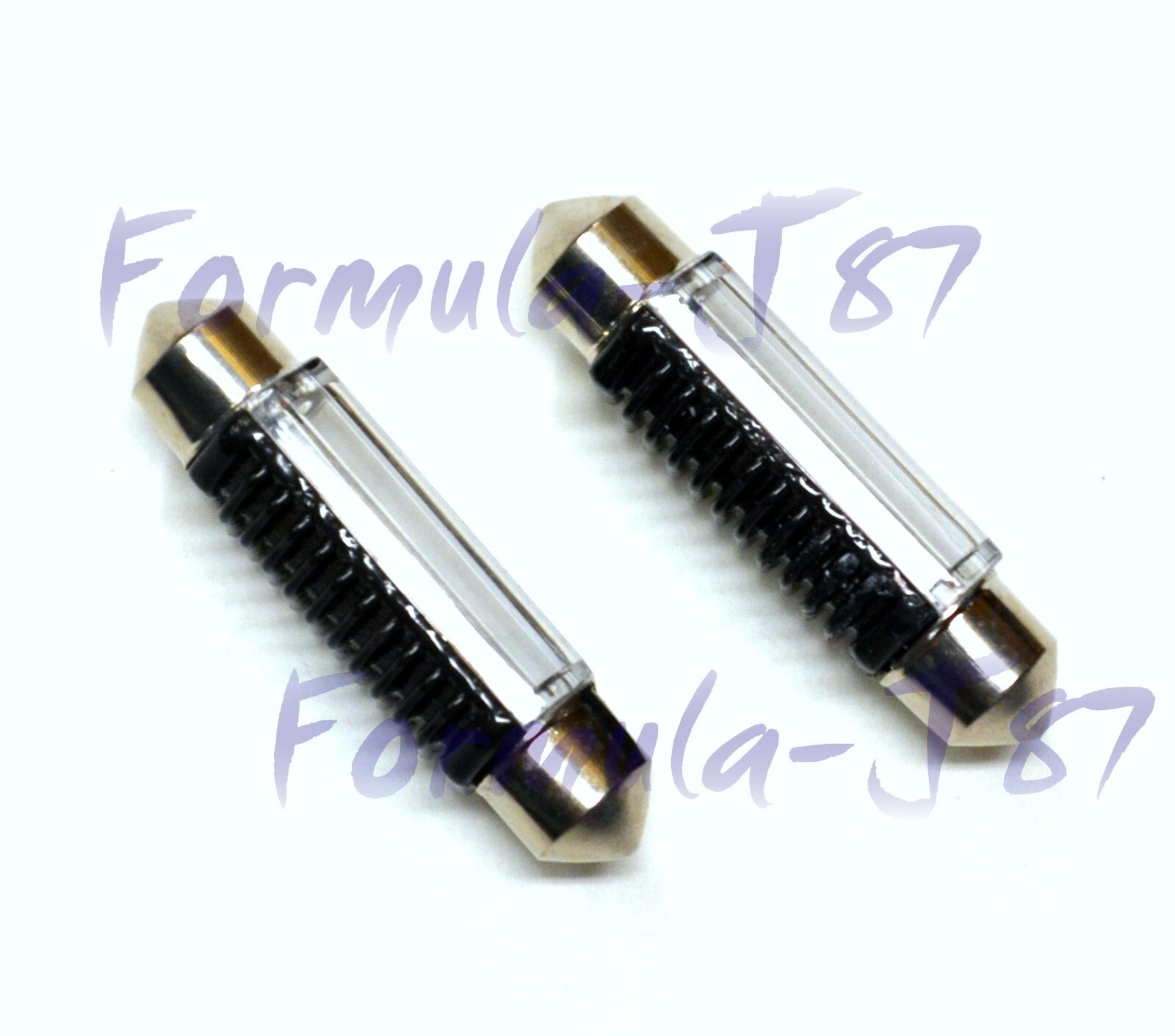 LED Light Canbus Error Free 578 5W Purple Two Bulb Interior Dome Upgrade Fit