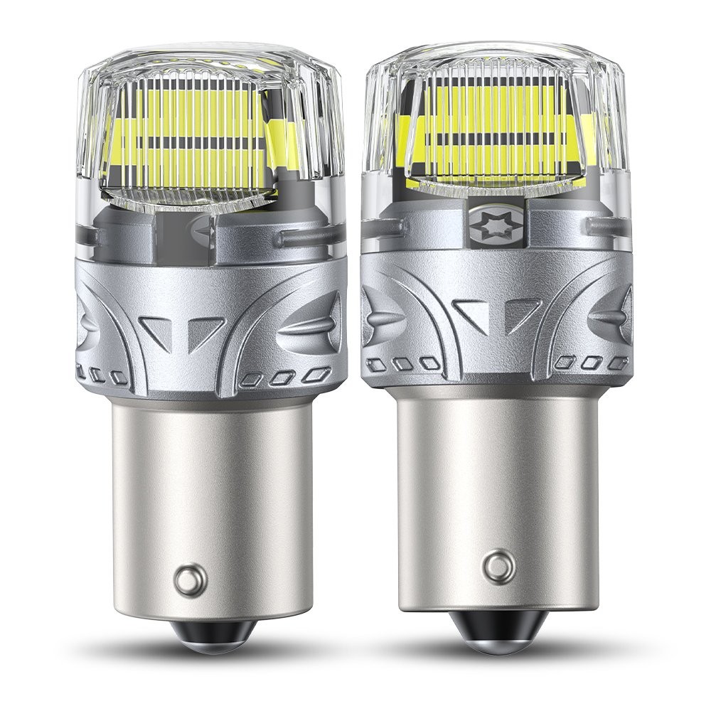 2pcs 1156 LED Reverse Backup Light Bulbs Super Bright White 6000K 1000LM BA15s
