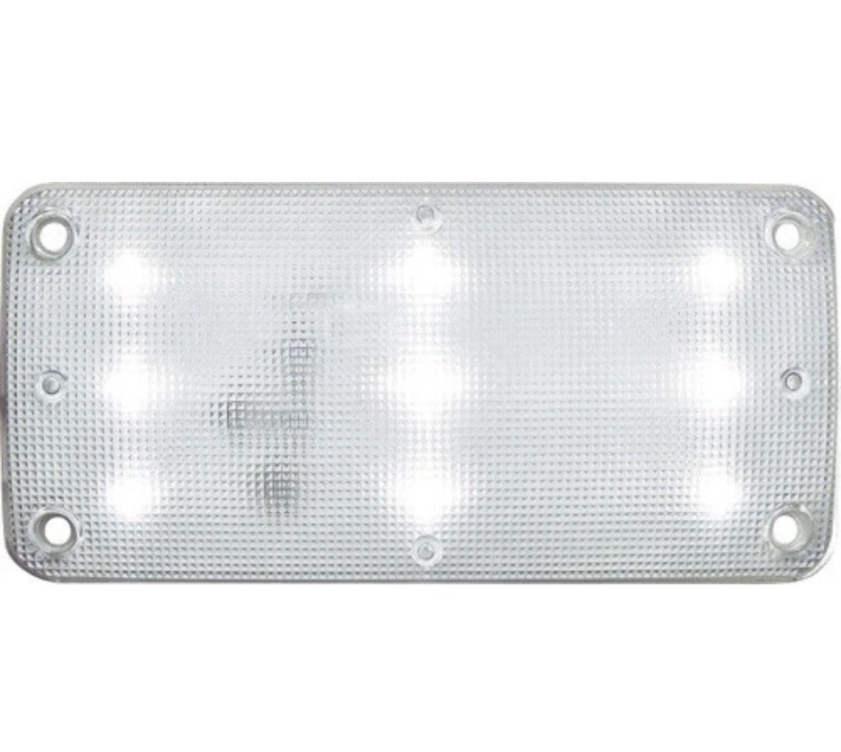 Optronics LED ILL36CB Opti-Brite Sealed Dome Shape Light White Trailer