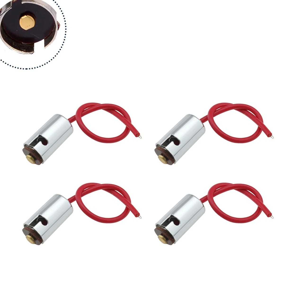 BAY15D 1157 LED Light Bulb Socket Holder with Wire Connector for Car Auto Truck