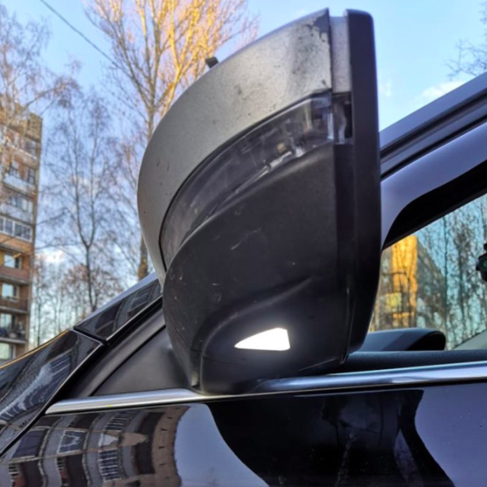 2x LED Side Mirror Puddle Lights For Skoda Octavia A5 A7 Superb MK2