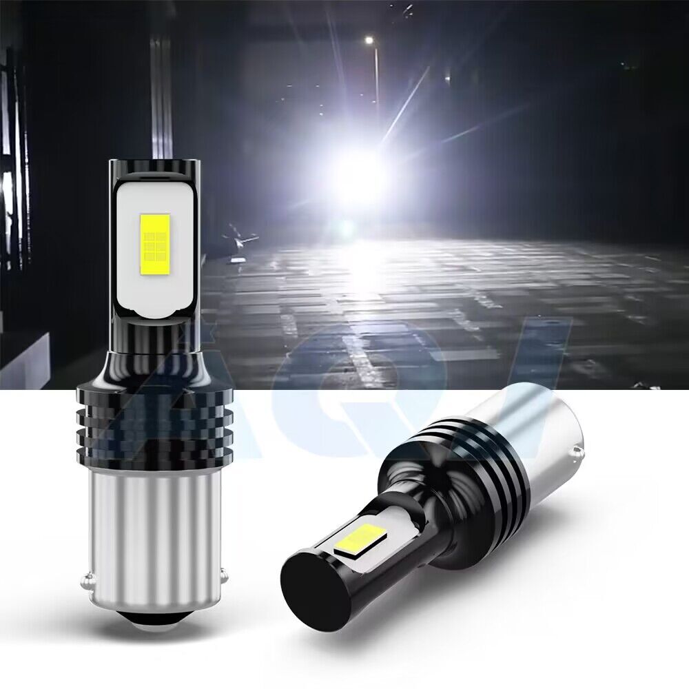 2 pcs Super Bright White 1156 RV Trailer 33-SMD LED 1141 Interior Light Bulbs US